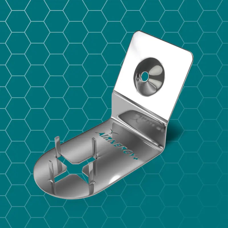 Support en acier inoxydable pour bouteille d'arôme AIRNERGY+ (avant) Classique