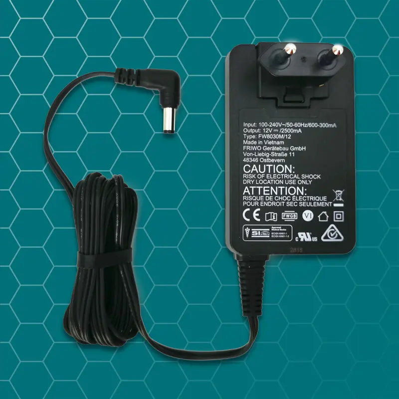 Alimentation à découpage AIRNERGY+ pour appareils respiratoires 12 V/ 2,5 A