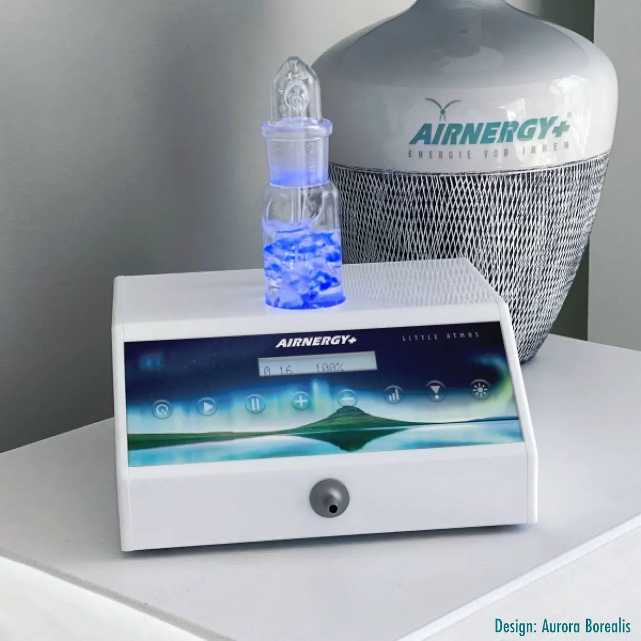 Aurora Borealis Designfolie für Airnergy Little Atmos und Little Atmos Plus