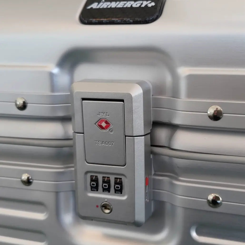 TSA-Schloss des Airnergy Travel Plus V2 Vitalisators