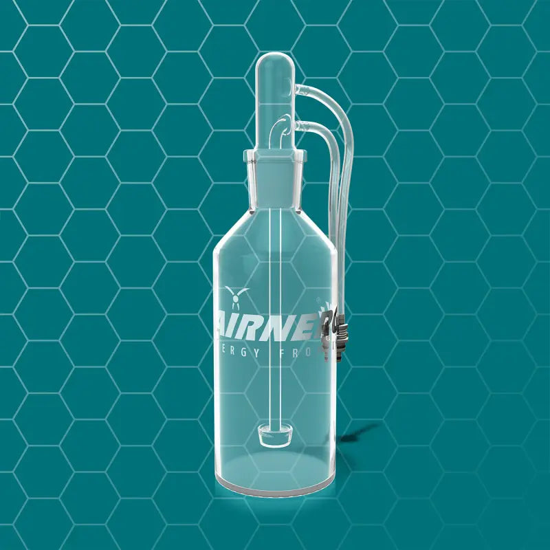 AIRNERGY+ glass bottle with sparkling element (complete set)