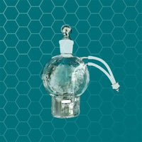 AIRNERGY+ glass bottle Avant Garde round with integrated sparkling element 