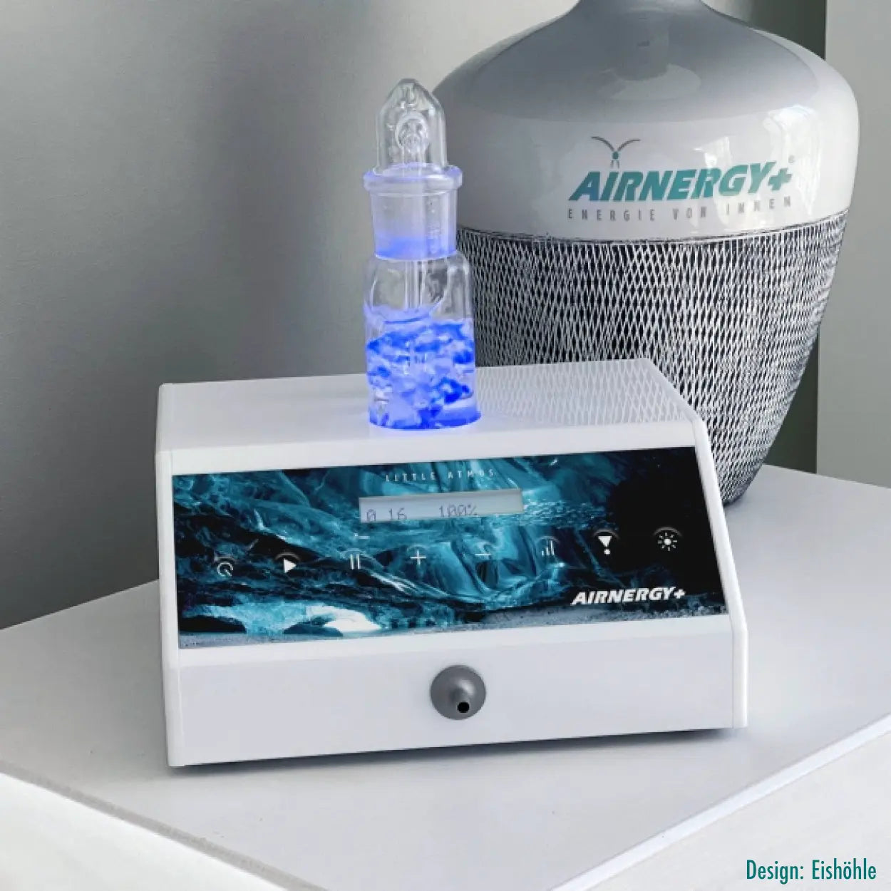 Eishöhle Designfolie für Airnergy Little Atmos und Little Atmos Plus Vitalisator