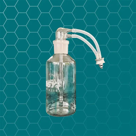 Bouteille en verre AIRNERGY+ Travel Plus (set) avec élément pétillant